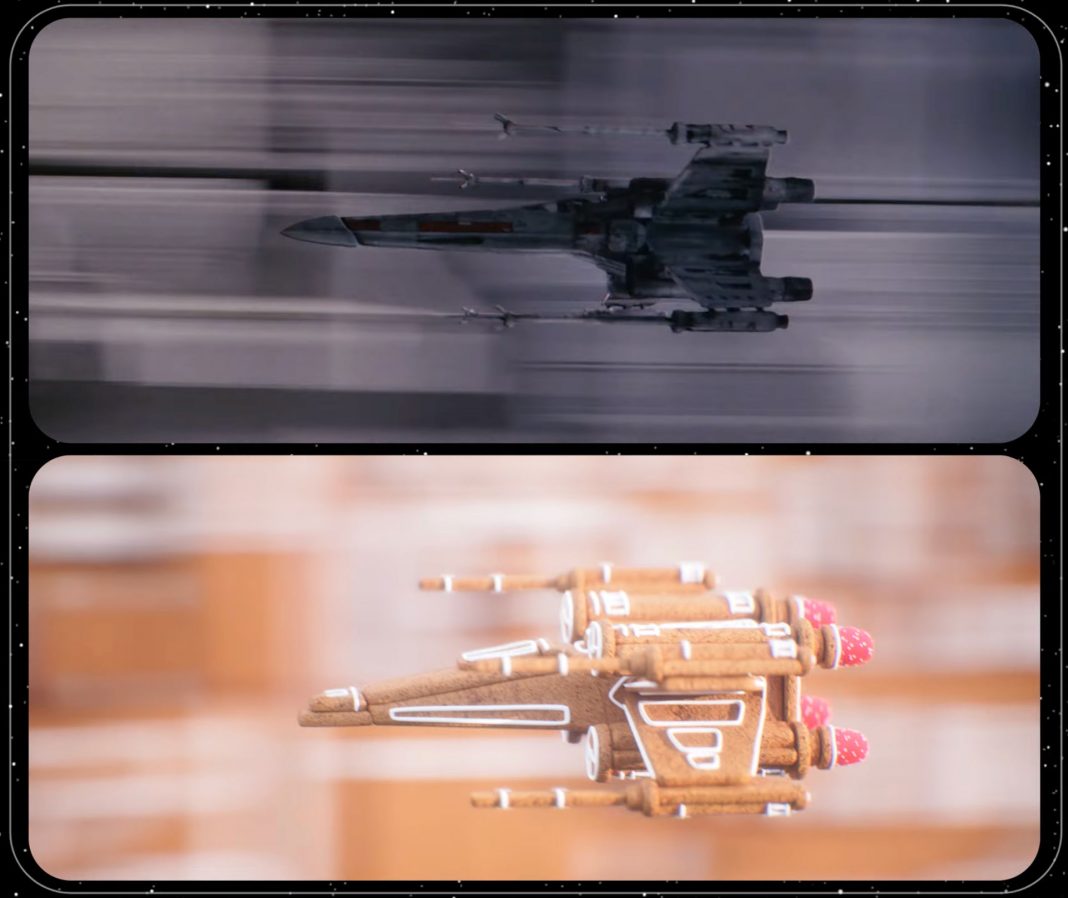 Enjoy This Star Wars Mini Recreation - Gingerbread Trench Run Scene