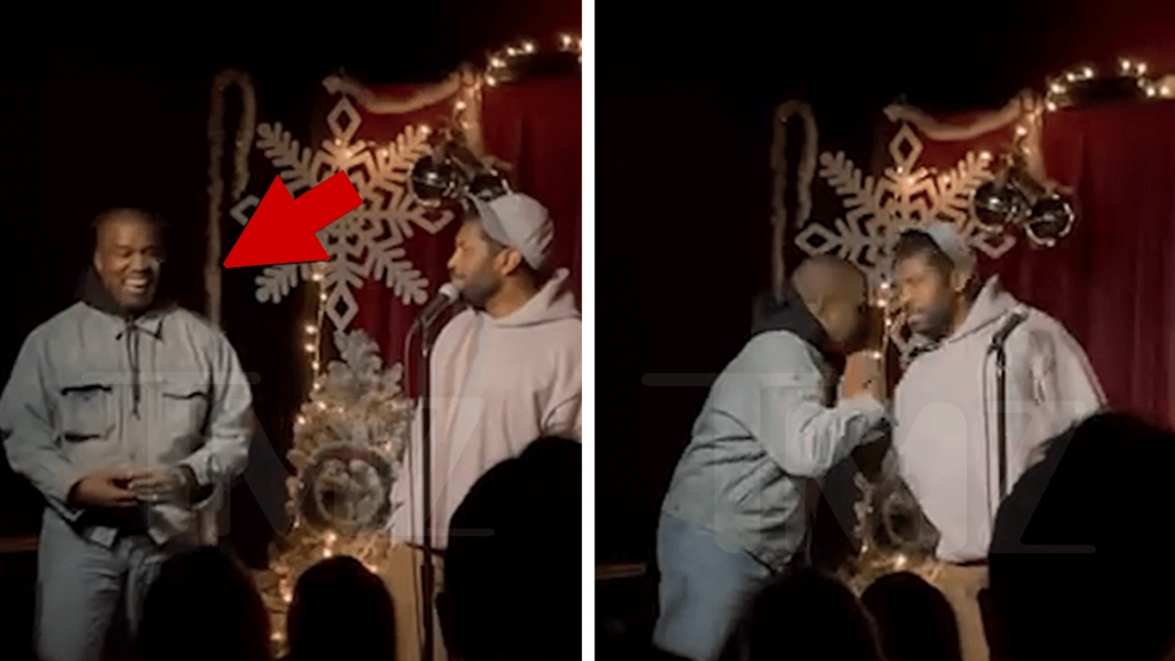 Kanye West Brought Onstage at Hollywood Improv by Deon Cole