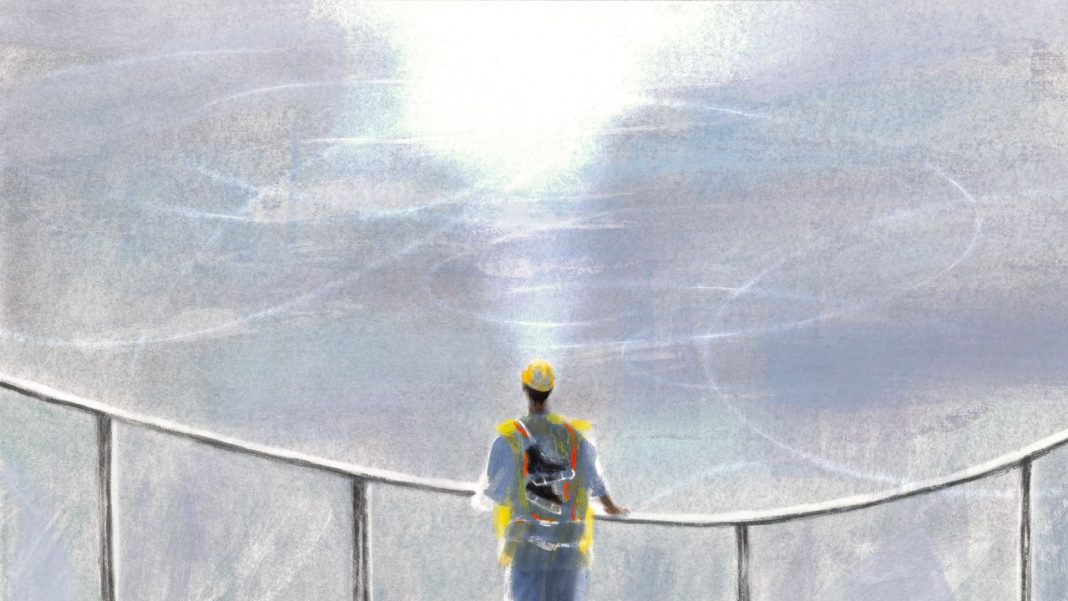 “The Ice-Skater,” by Kanak Kapur