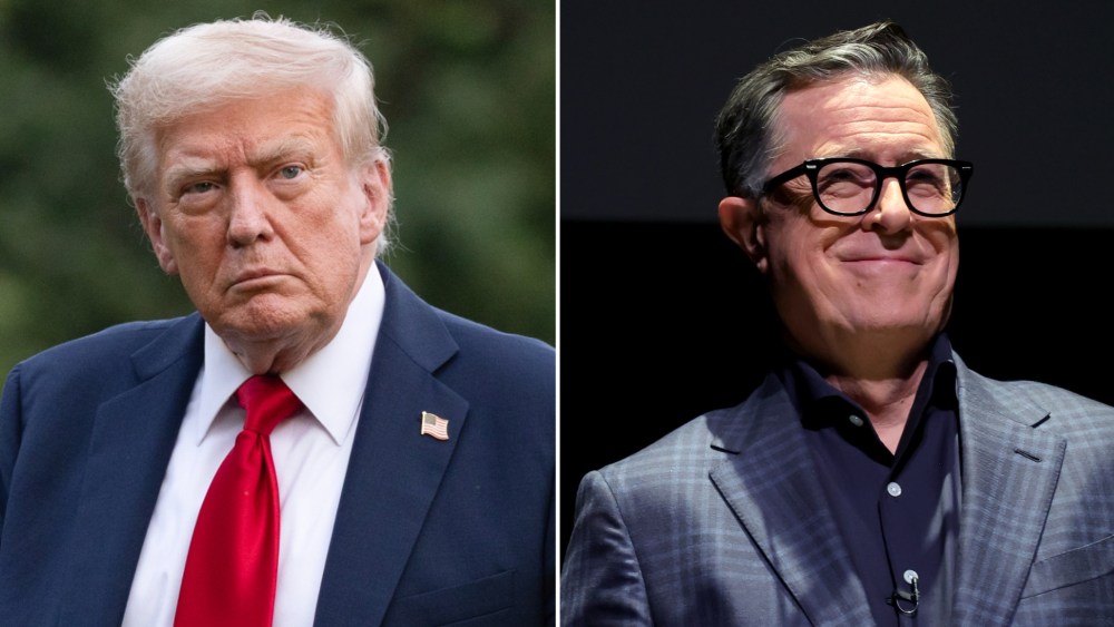 Trump Attacks Colbert & Says CBS Should Cancel His Show Now: 'Put Him to Sleep'