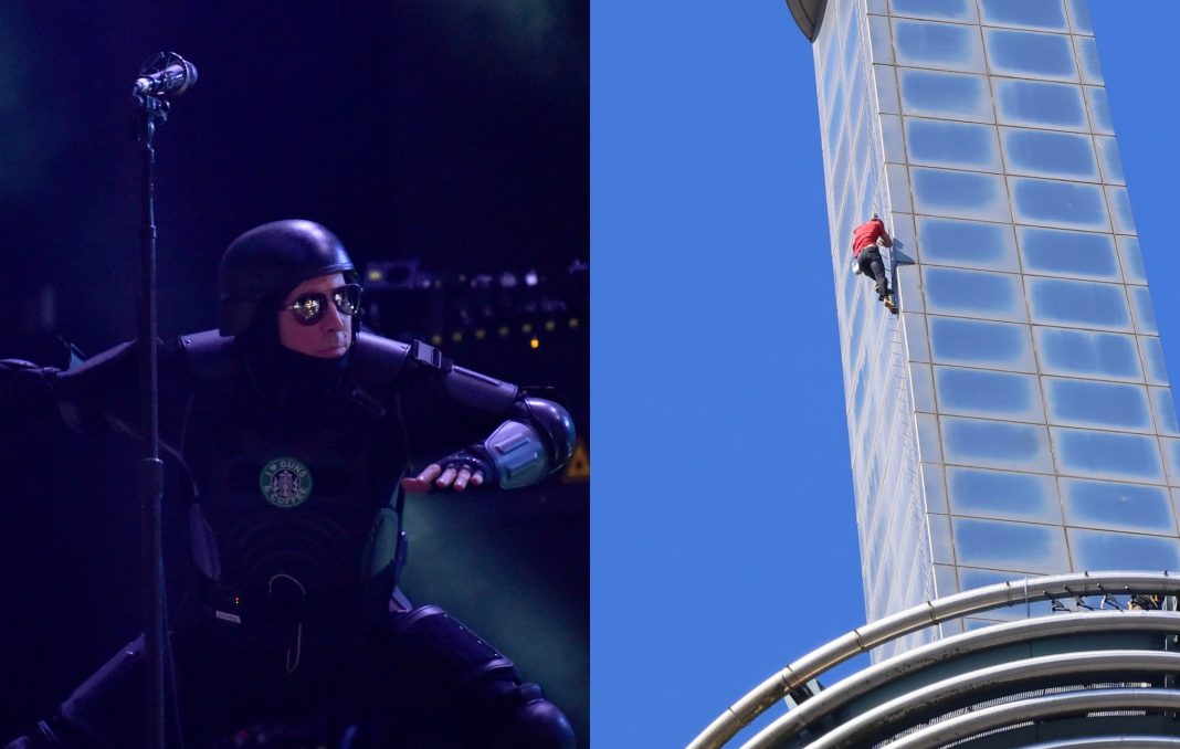 Alex Honnold breaks free climbing record up 101-floor skyscraper while listening to Tool