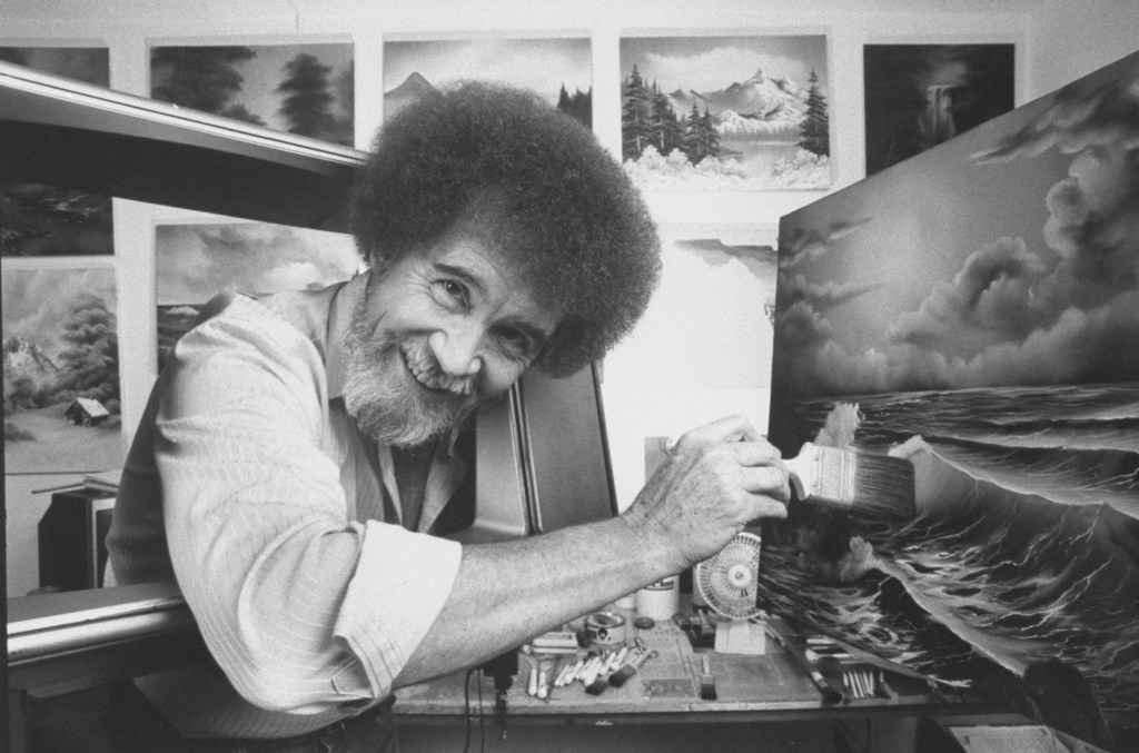 Bob Ross Paintings Go to Auction to Raise Money for Public Broadcasting