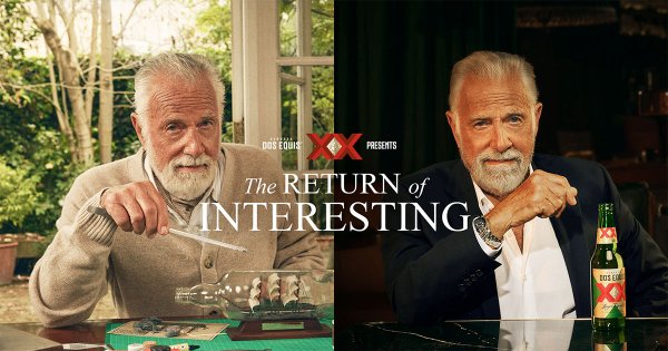 Dos Equis Revives Most Interesting Man to Shake Up ‘Boring’ Beer Sector
