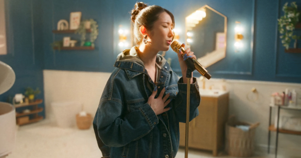 Ejae Sings In the Bathroom in Liquid I.V. Super Bowl Teaser