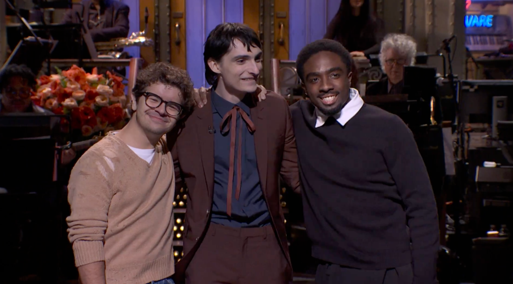 Finn Wolfhard 'SNL' Monologue Crashed By 'Stranger Things' Co-Stars