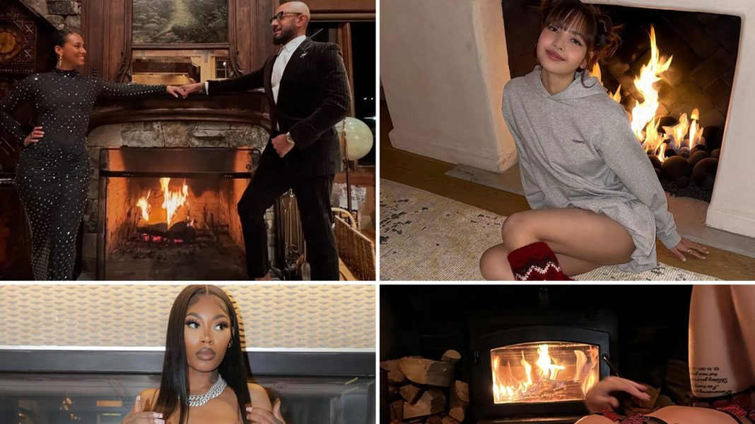 Hot Stars By The Fire … It’s Lit!