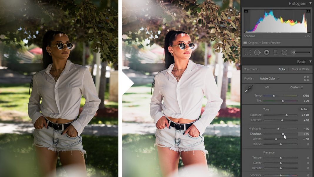 How to Fix a Photo With Bad Lighting in Post Using Adobe Lightroom