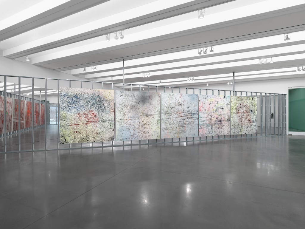 Jaqueline Humphries Survey Plays Hide-and-Seek