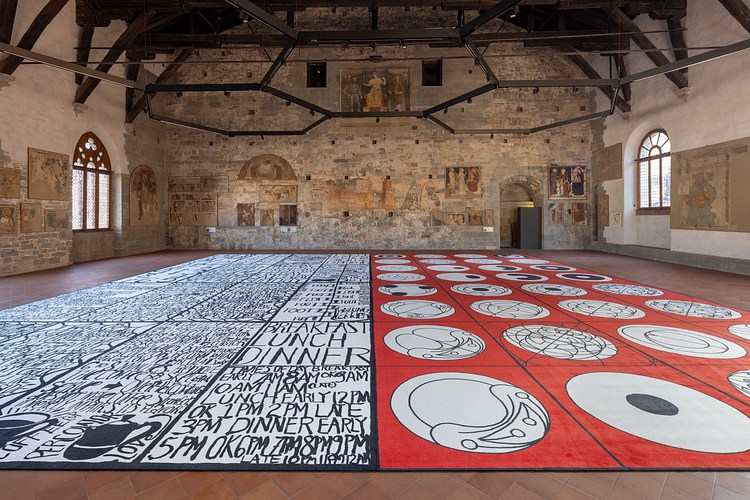 Matt Mullican at Palazzo della Ragione, Bergamo