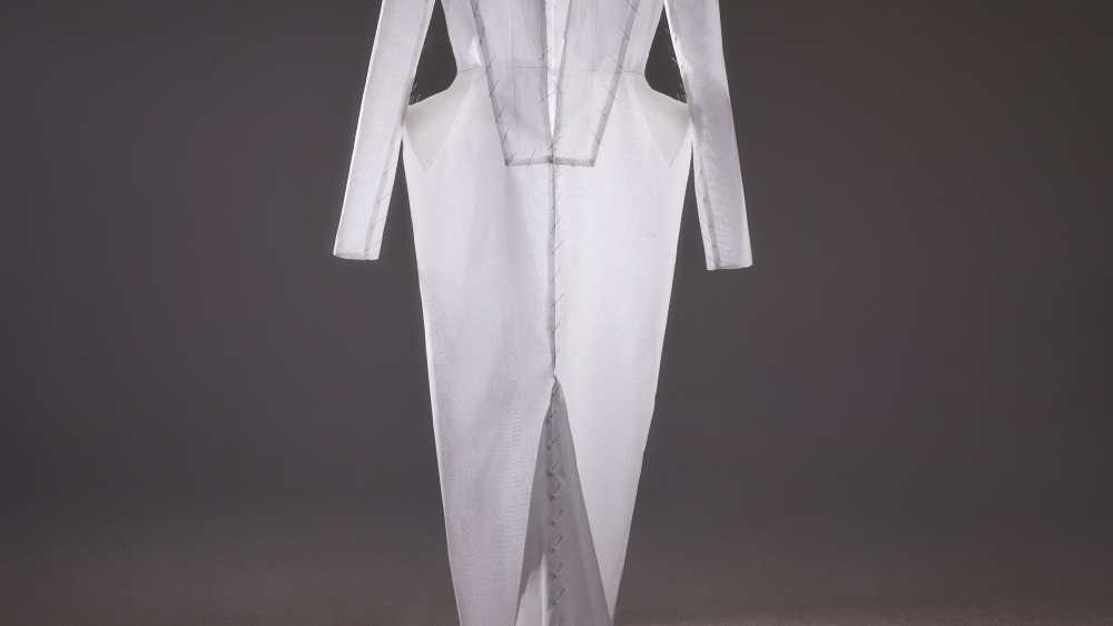 A toile for Normanmabirelarguier's spring 2025 couture collection.