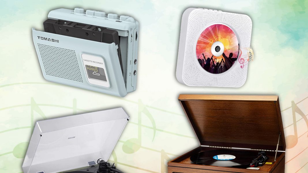 Nostalgic Music Players on Amazon