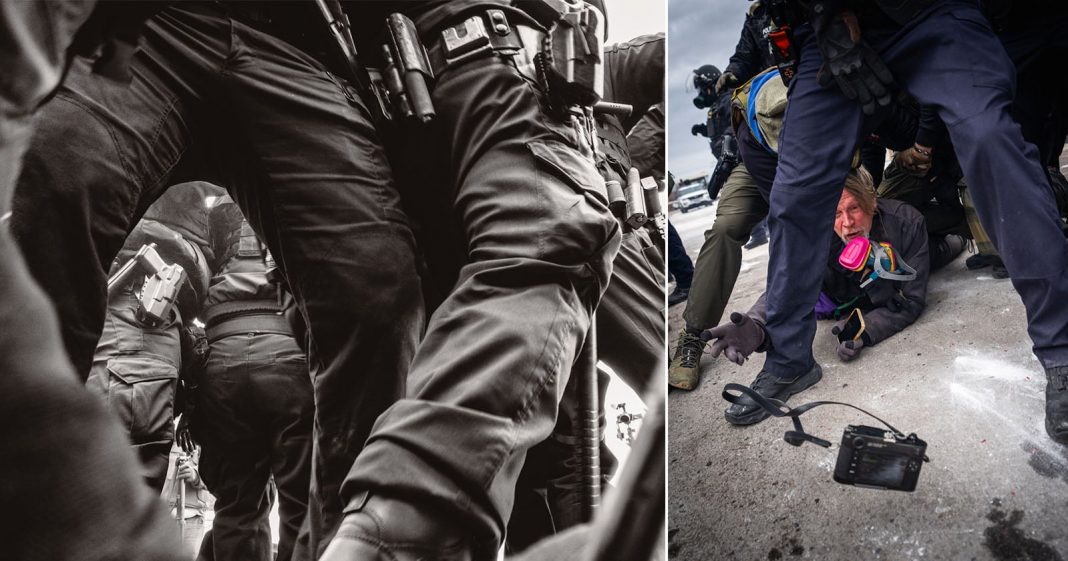 Photographer Tosses His Leica Away From ICE as He’s Tackled to the Ground