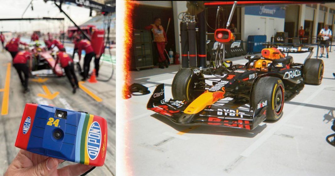Photographer Uses Disposable Film Cameras to Shoot Formula 1 Races