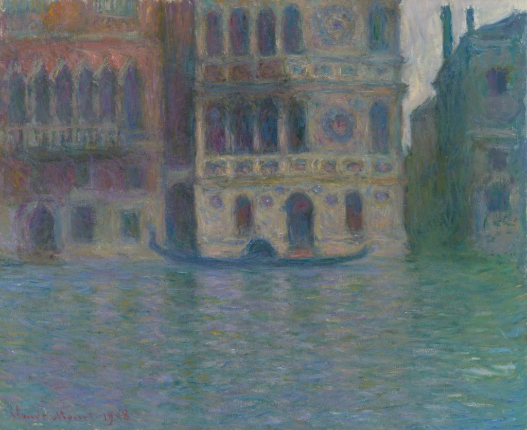 Pictures of Venetian Palazzo Painted by Monet Up for Sale
