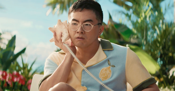 Ritz Teases Super Bowl Party With Bowen Yang on a Beach