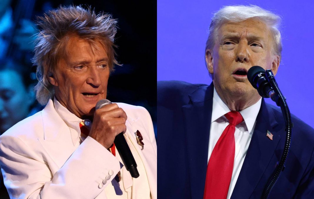 Rod Stewart attacks Rod Stewart attacks