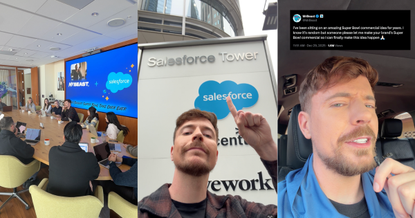Salesforce Teases MrBeast Super Bowl 60 Ad Salesforce Teases MrBeast Super Bowl 60 Ad