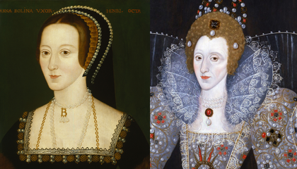 Why Do These Tudor-Era Portraits of Anne Boleyn and Elizabeth I Look So Strikingly Similar?