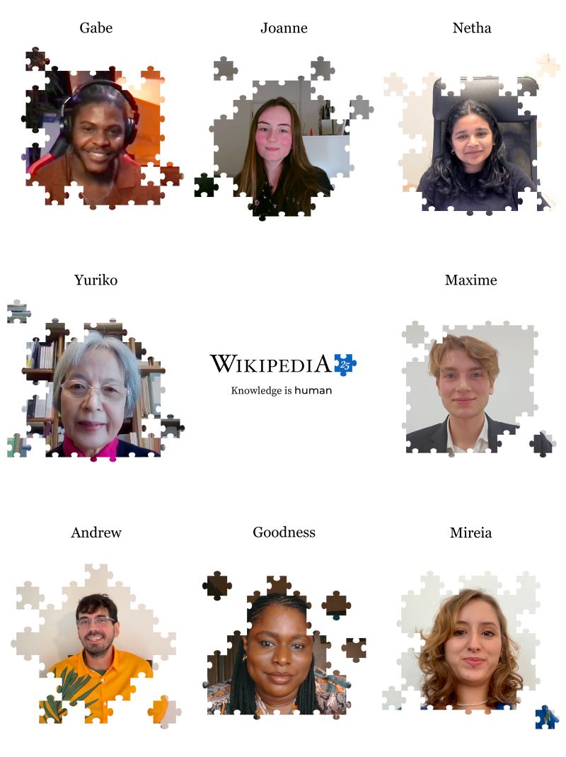 Wikipedia turns 25 and spotlights the humans behind the world’s knowledge