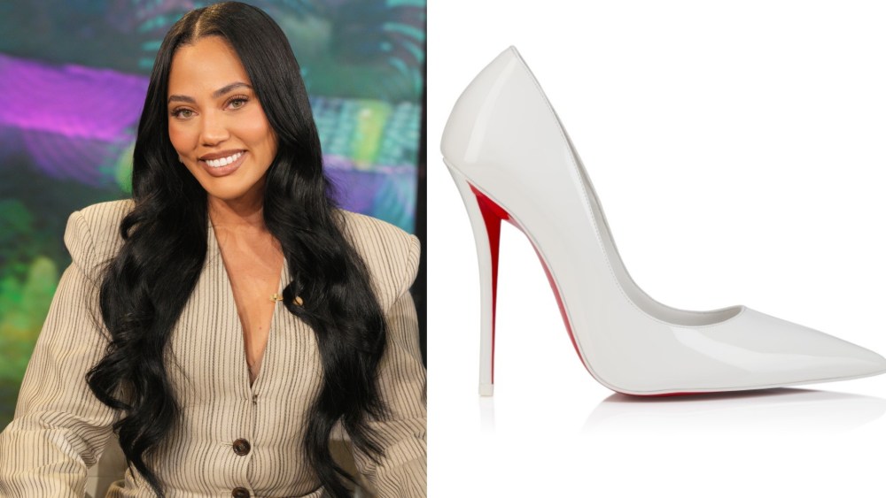 Ayesha Curry Dances on ‘The Jennifer Hudson Show’ in White Louboutins