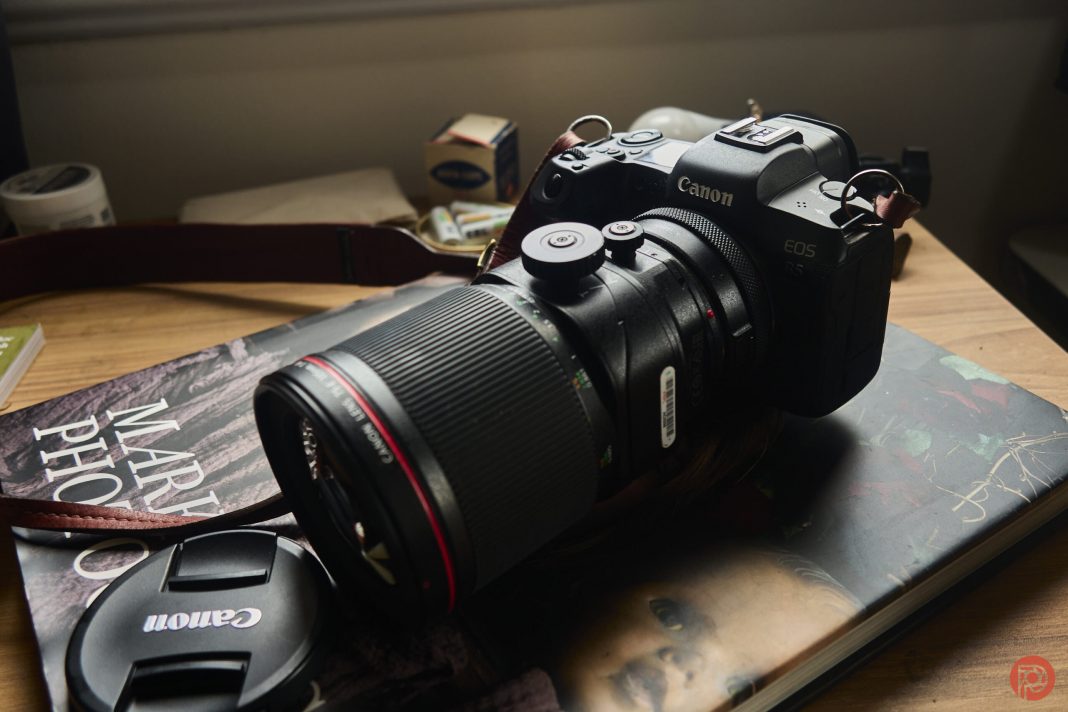 The Canon 135mm Tilt Shift from the EF days