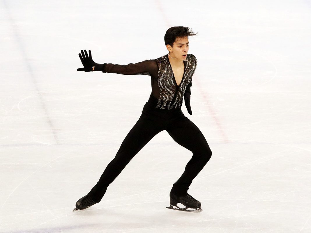 Donovan Carrillo is the only Latino on the ice at the Winter Olympics