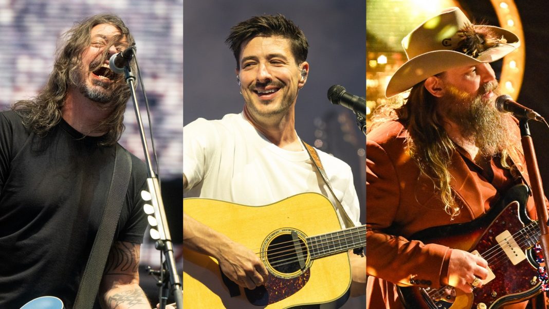 Foo Fighters, Mumford & Sons, Chris Stapleton