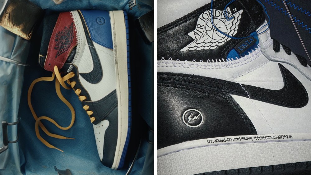 Fragment Union Air Jordan 1 Collection Release Date Fragment Union Air Jordan 1 Collection