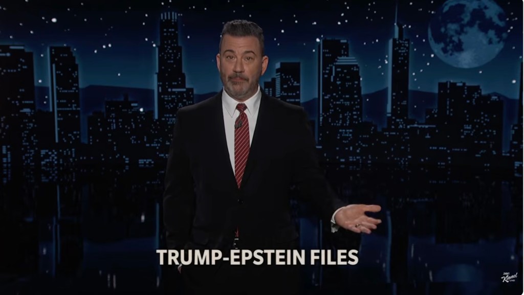 Jimmy Kimmel Proposes 'Trump-Epstein Files' Rebrand Jimmy Kimmel Proposes 'Trump-Epstein Files' Rebrand