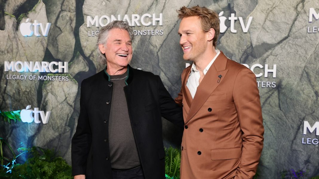 Kurt, Wyatt Russell Pitch Whole Family on Monarch: Legacy of Monsters