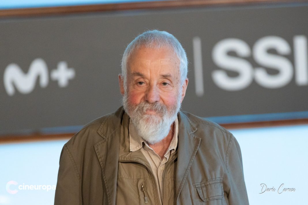 Mike Leigh close to wrapping shoot on new feature film