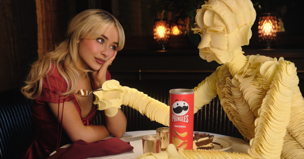 Sabrina Carpenter Finds Her Perfect Man in a Stack of Pringles