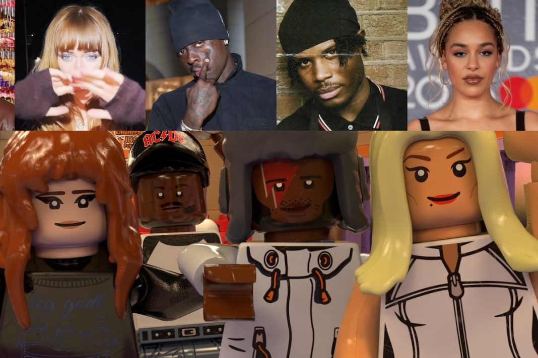 The stop-motion Lego chat show starring all your favourite artists