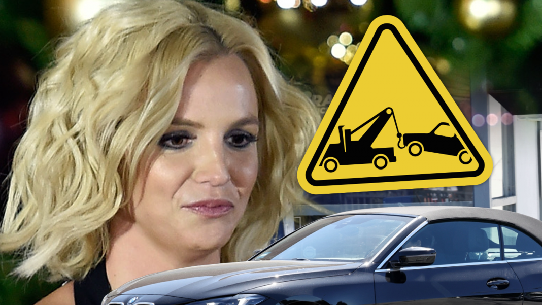Britney Spears' BMW Picked Up From Impound Lot After DUI Arrest