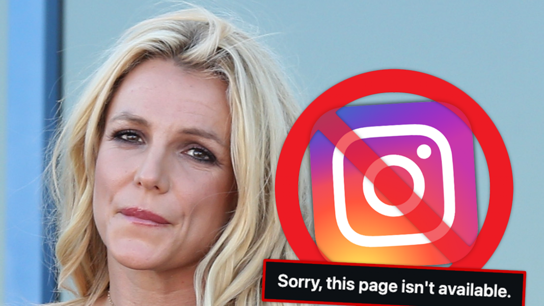 Britney Spears' Instagram Account Deactivated After DUI Arrest