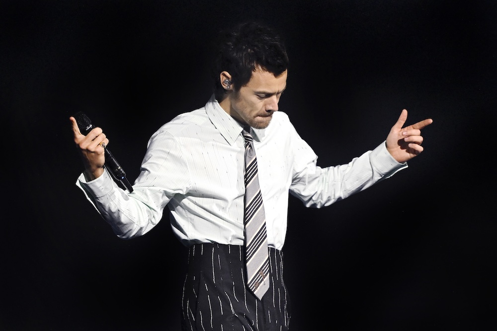 Harry Styles Takes Kiss All The Time To Manchester For First Concert In Three Years