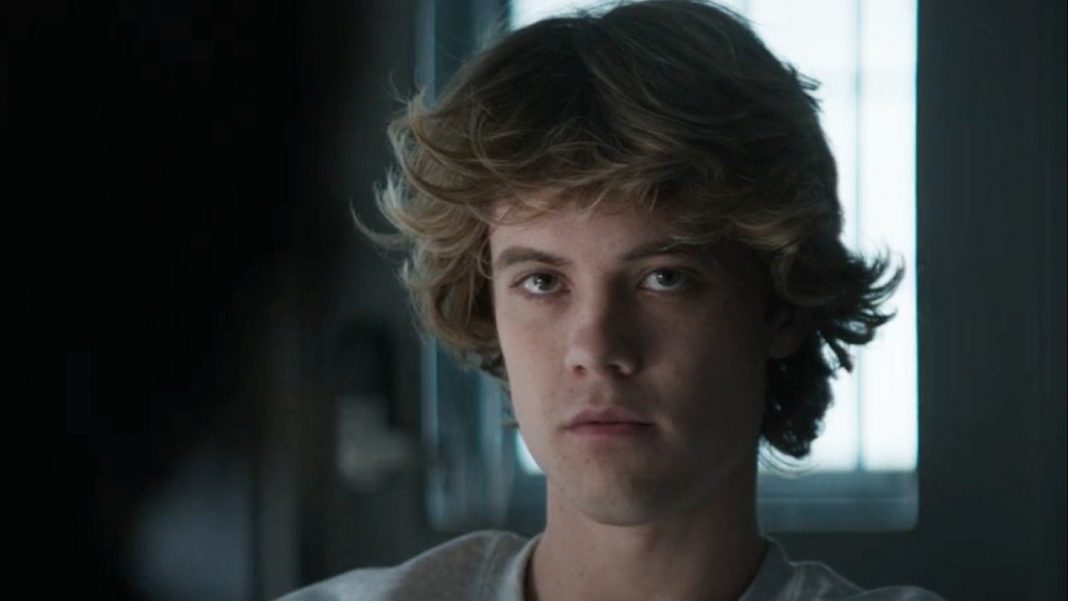 Tyler looking angry on Fire Country. 