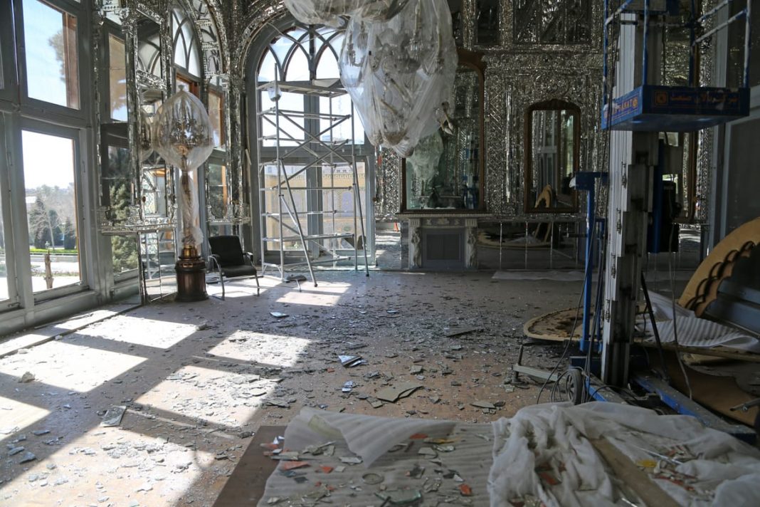 Israel-US Strikes Damage Tehran’s Historic Golestan Palace