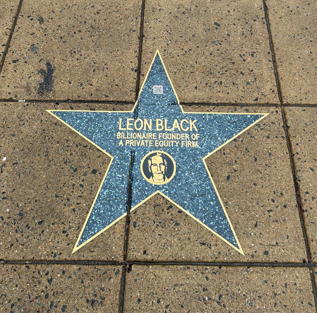 “Jeffrey Epstein Walk of Shame” Pops Up in DC