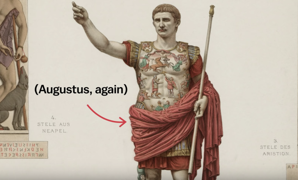 Roman Statues Weren't White; They Were Once Painted in Vivid, Bright Colors