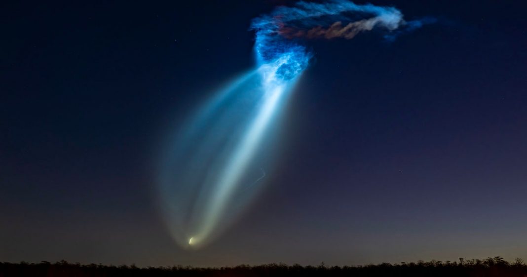 Sensational Photos Show Space Jellyfish Looming Over Florida